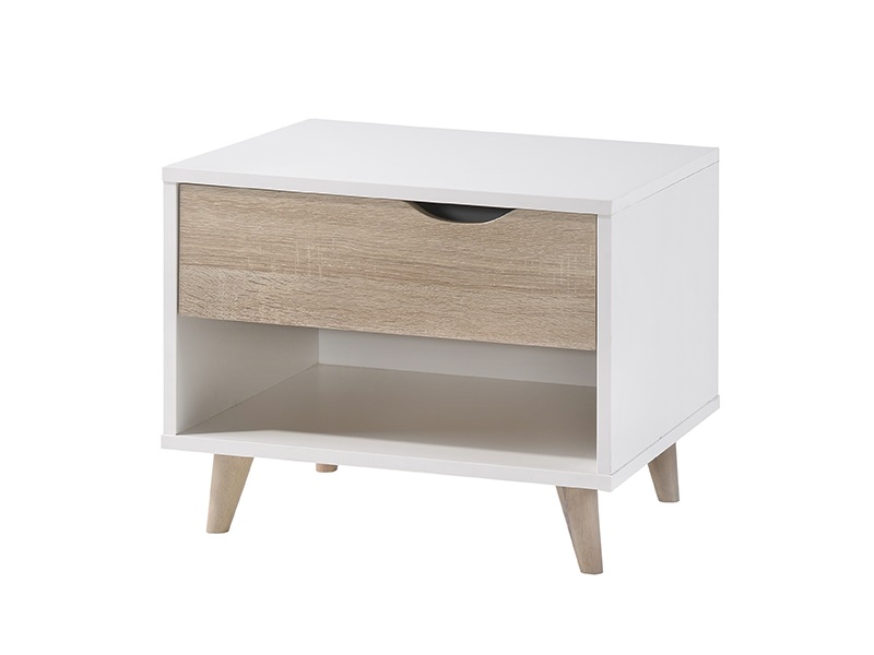 Amsterdam 1 Drawer Bedside Cabinet - image 1